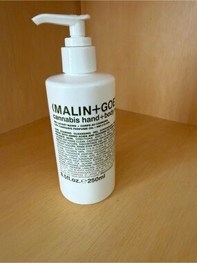 MALIN + GOETZ Cannabis Hand + Body Wash 8.5 fl oz / 250ml New With Pump No Box